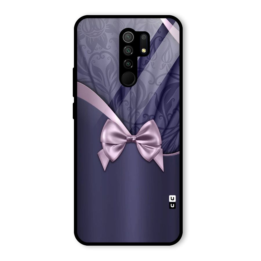 Pink Ribbon Glass Back Case for Poco M2