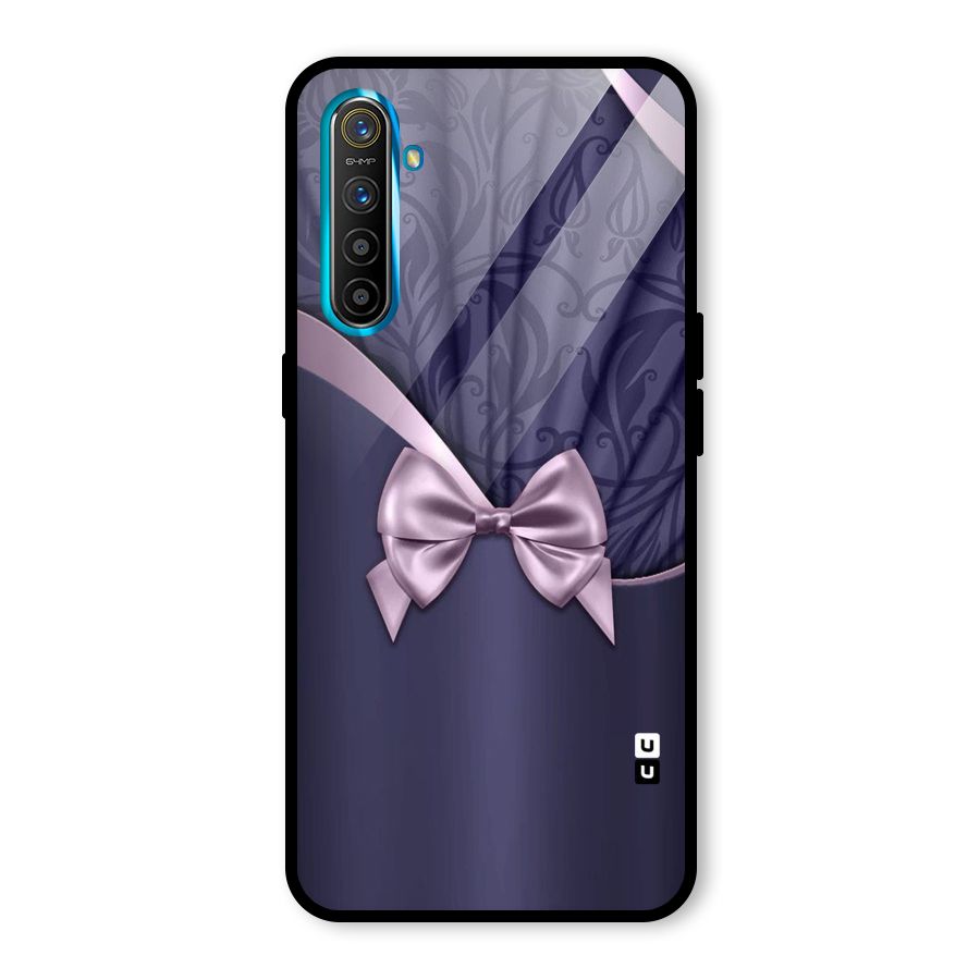 Pink Ribbon Glass Back Case for Realme X2