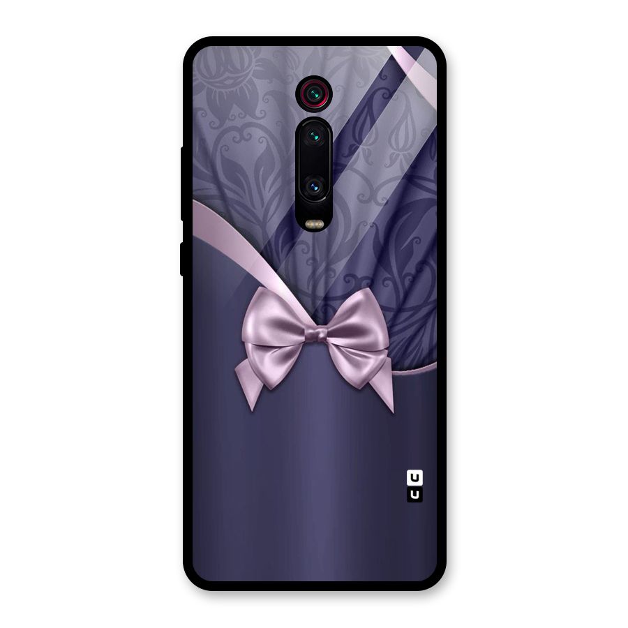 Pink Ribbon Glass Back Case for Redmi K20
