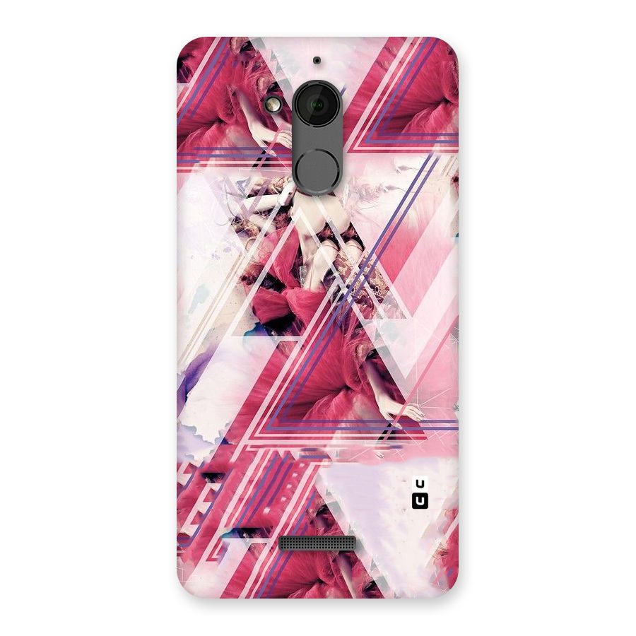 Pink Rose Abstract Back Case for Coolpad Note 5