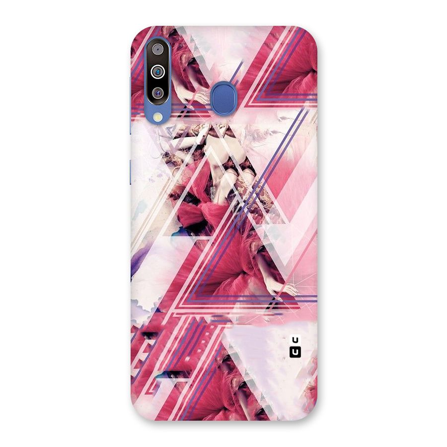 Pink Rose Abstract Back Case for Galaxy M30