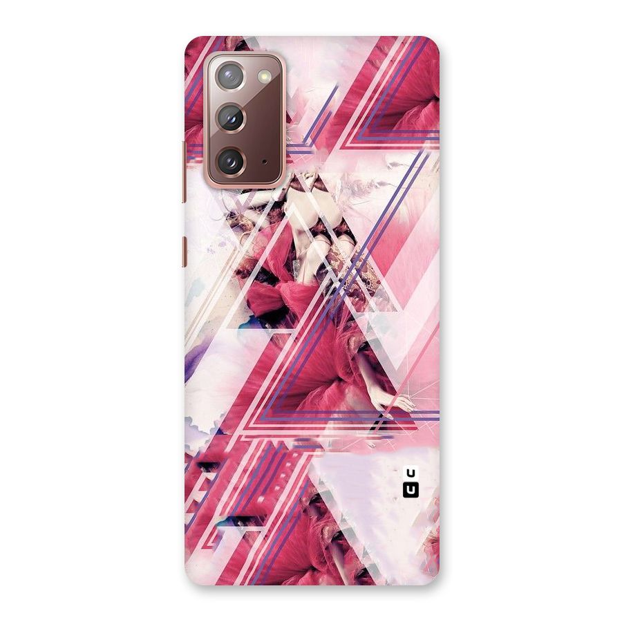 Pink Rose Abstract Back Case for Galaxy Note 20