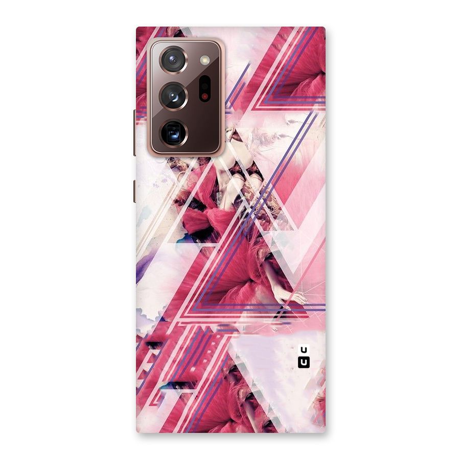 Pink Rose Abstract Back Case for Galaxy Note 20 Ultra