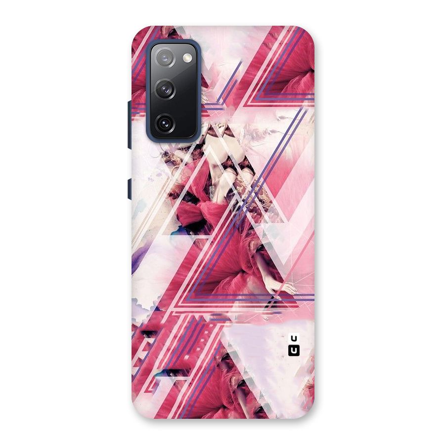 Pink Rose Abstract Back Case for Galaxy S20 FE