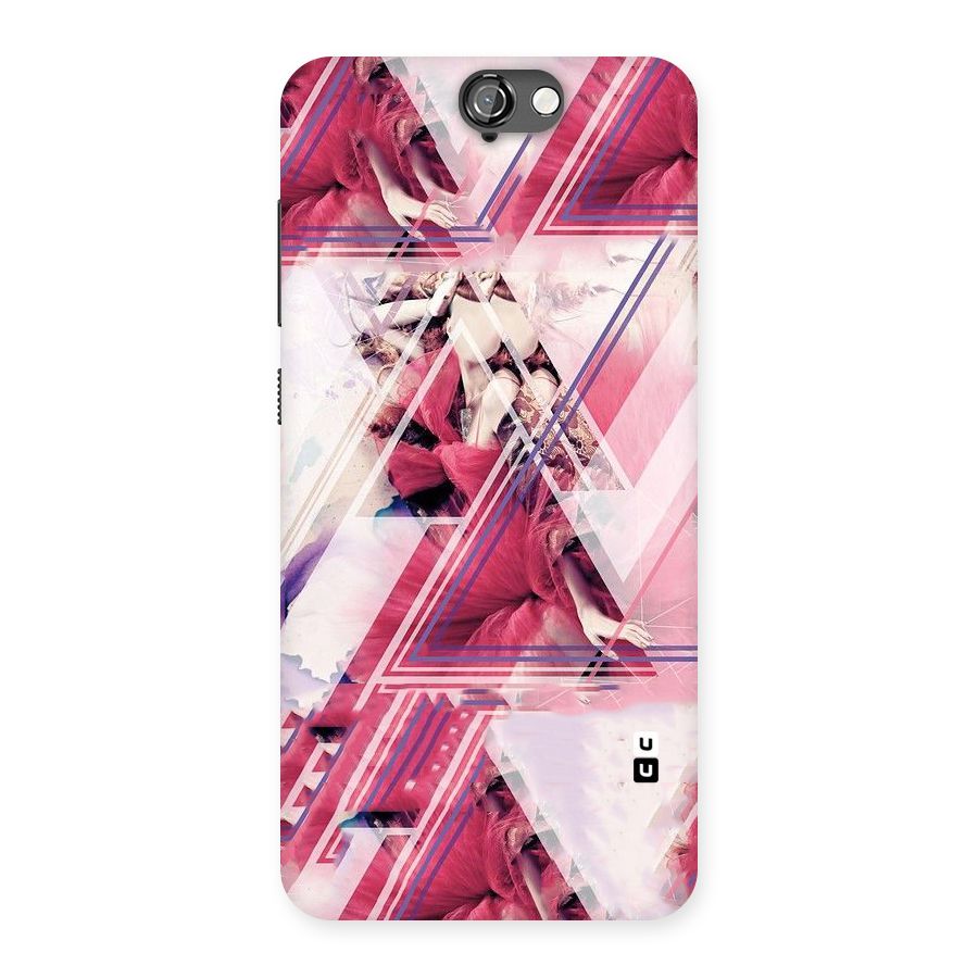 Pink Rose Abstract Back Case for HTC One A9