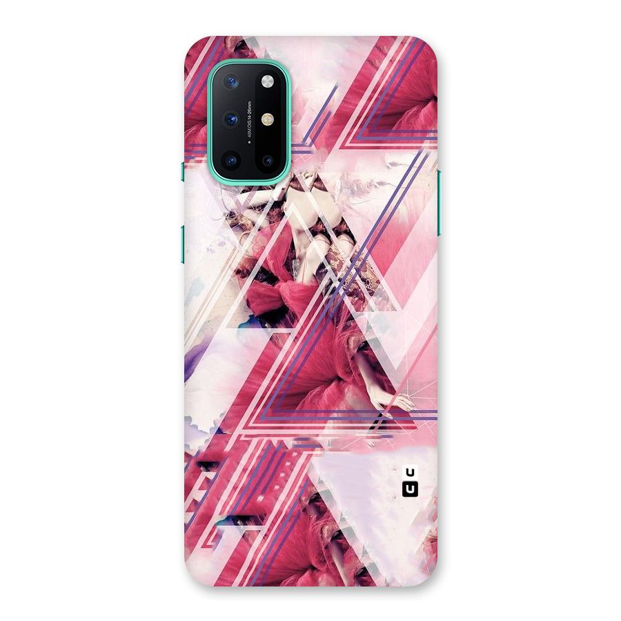 Pink Rose Abstract Back Case for OnePlus 8T