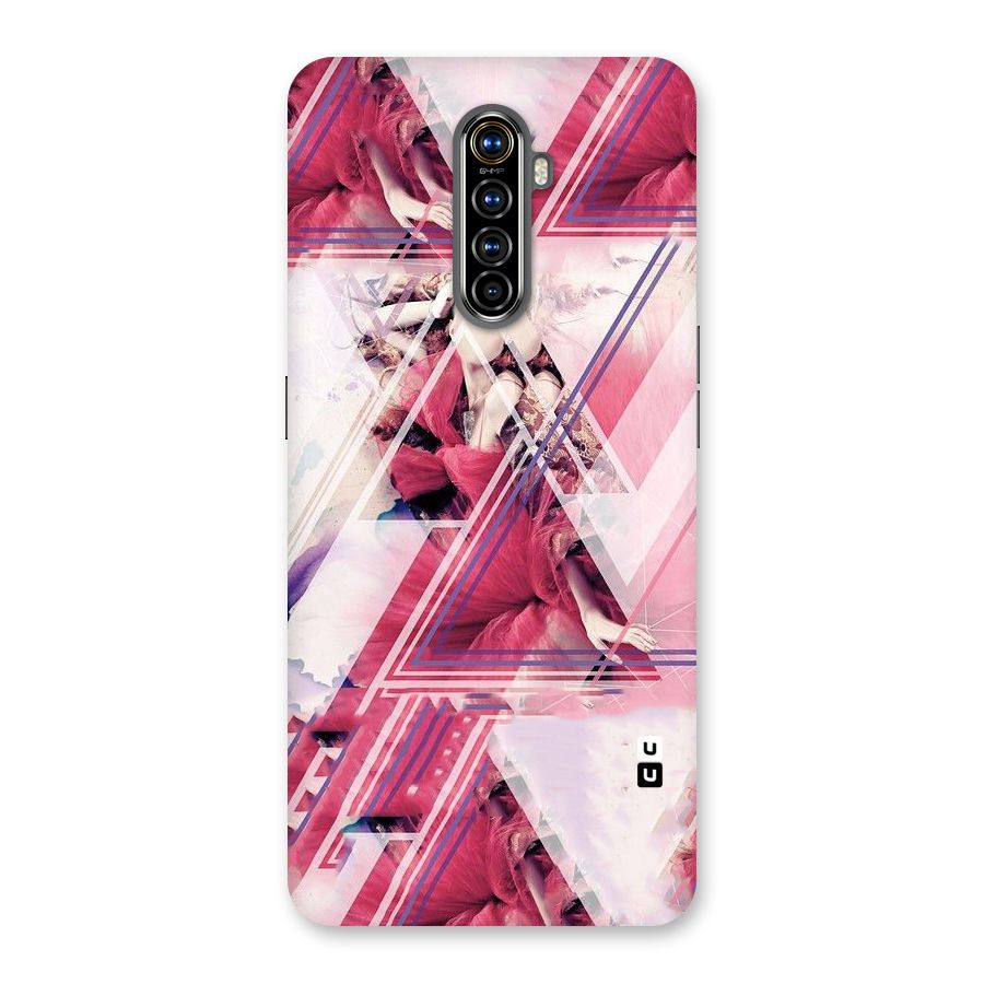 Pink Rose Abstract Back Case for Realme X2 Pro