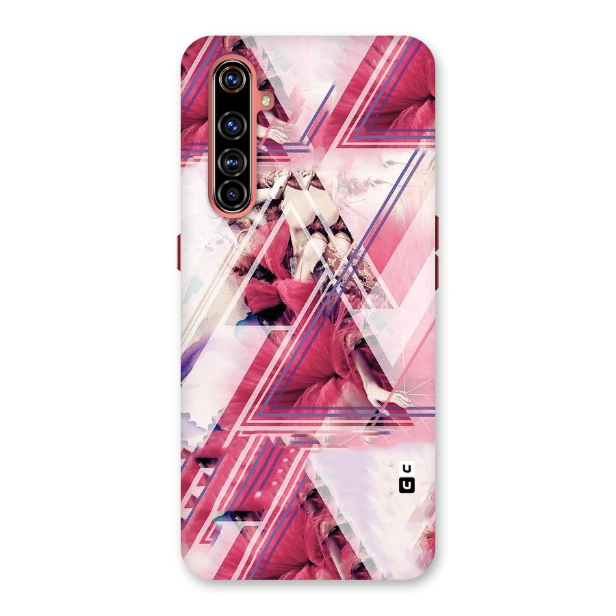 Pink Rose Abstract Back Case for Realme X50 Pro