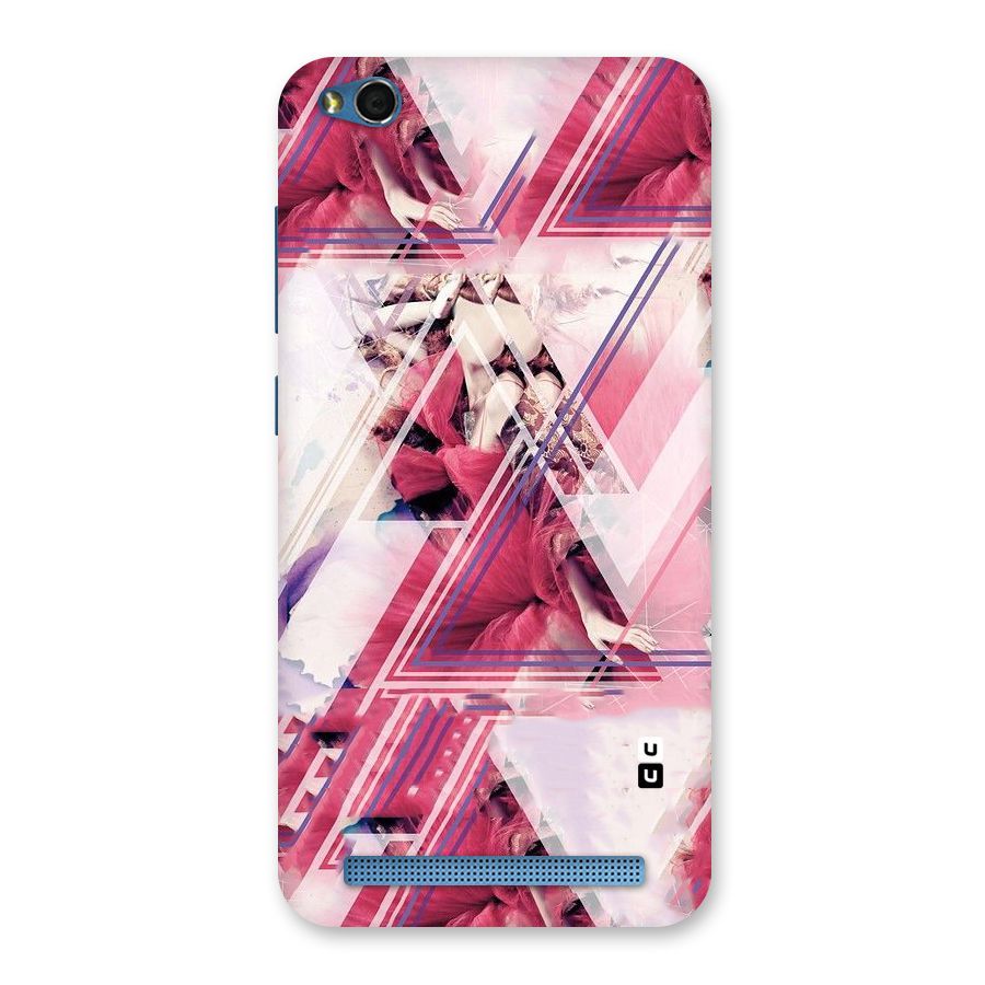Pink Rose Abstract Back Case for Redmi 5A
