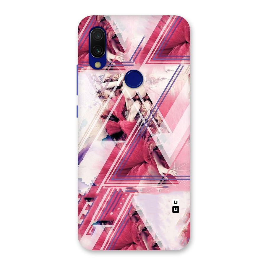 Pink Rose Abstract Back Case for Redmi Y3