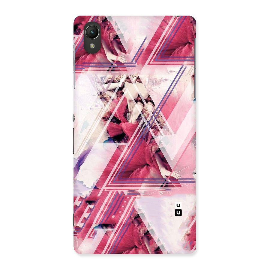 Pink Rose Abstract Back Case for Sony Xperia Z2