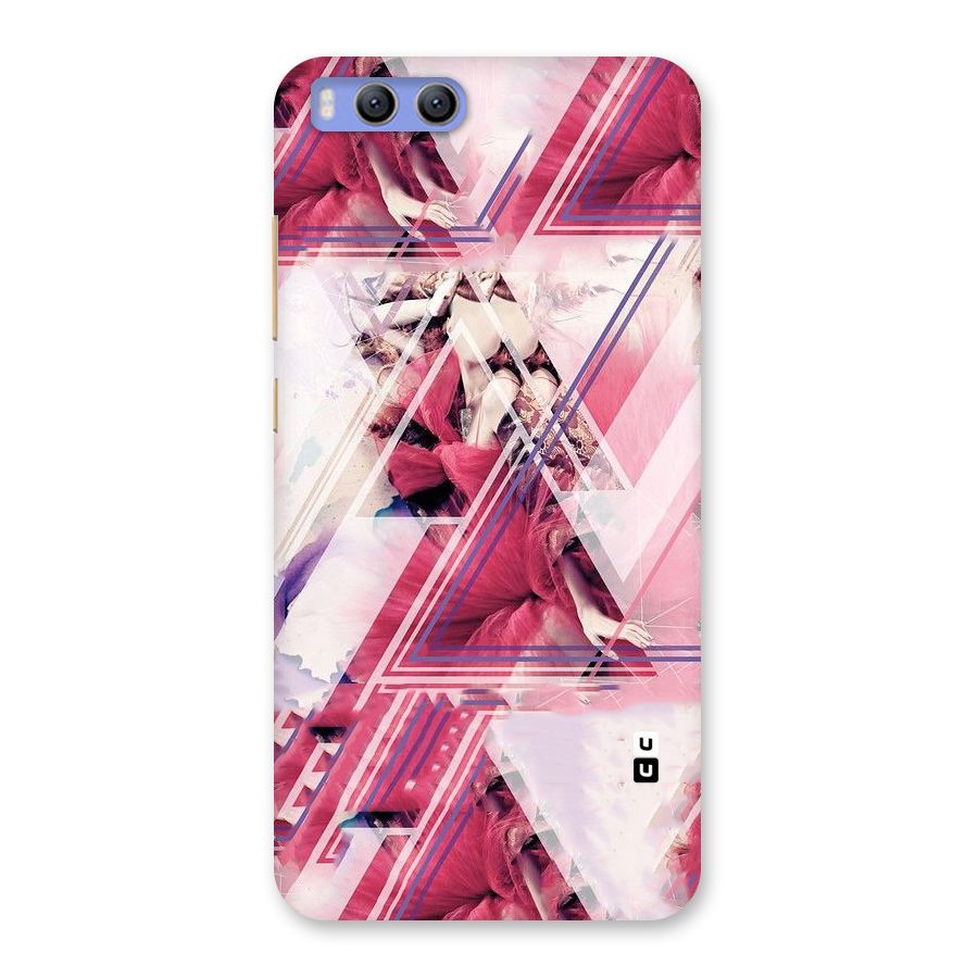 Pink Rose Abstract Back Case for Xiaomi Mi 6
