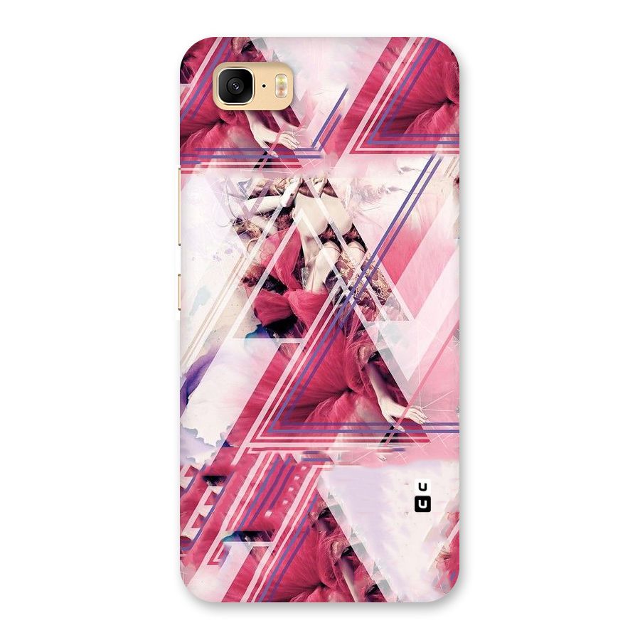 Pink Rose Abstract Back Case for Zenfone 3s Max