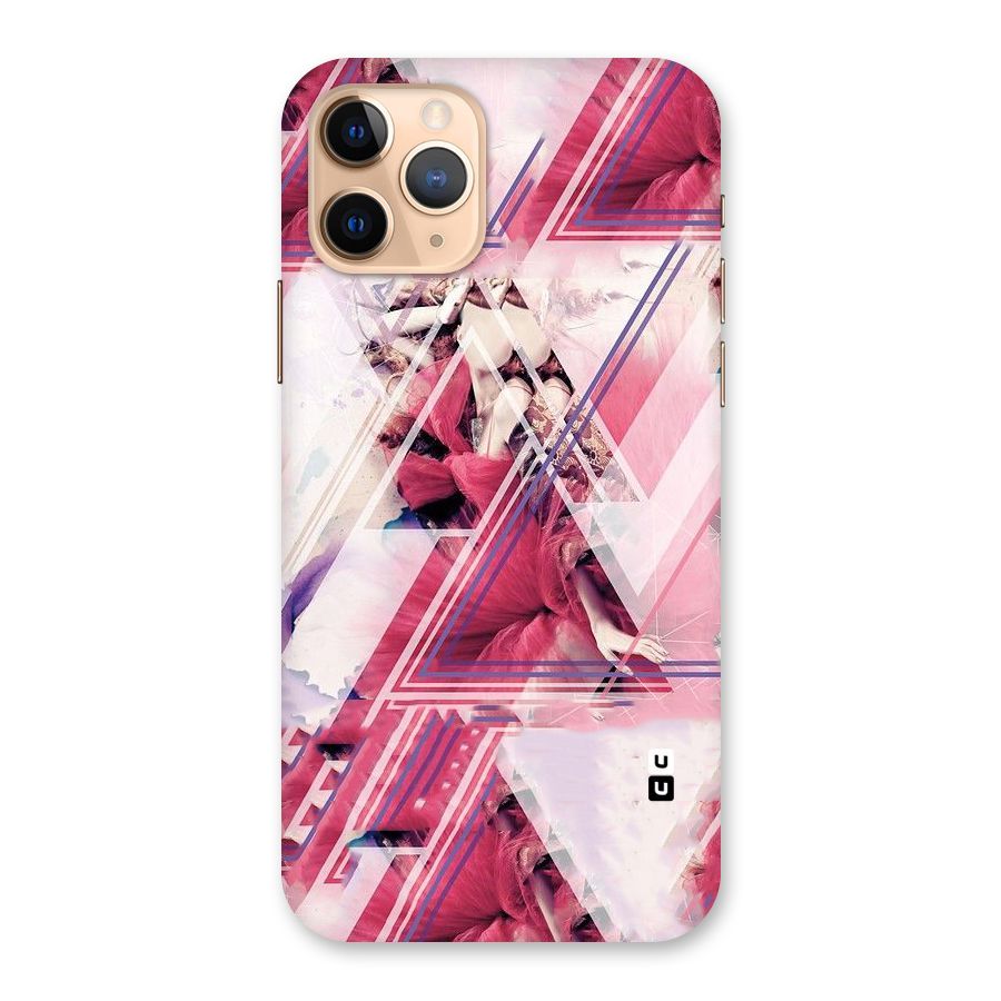 Pink Rose Abstract Back Case for iPhone 11 Pro