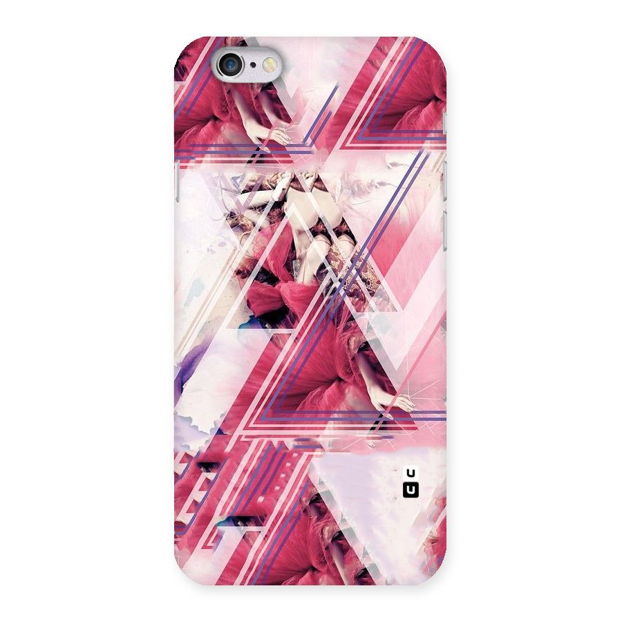 Pink Rose Abstract Back Case for iPhone 6 6S