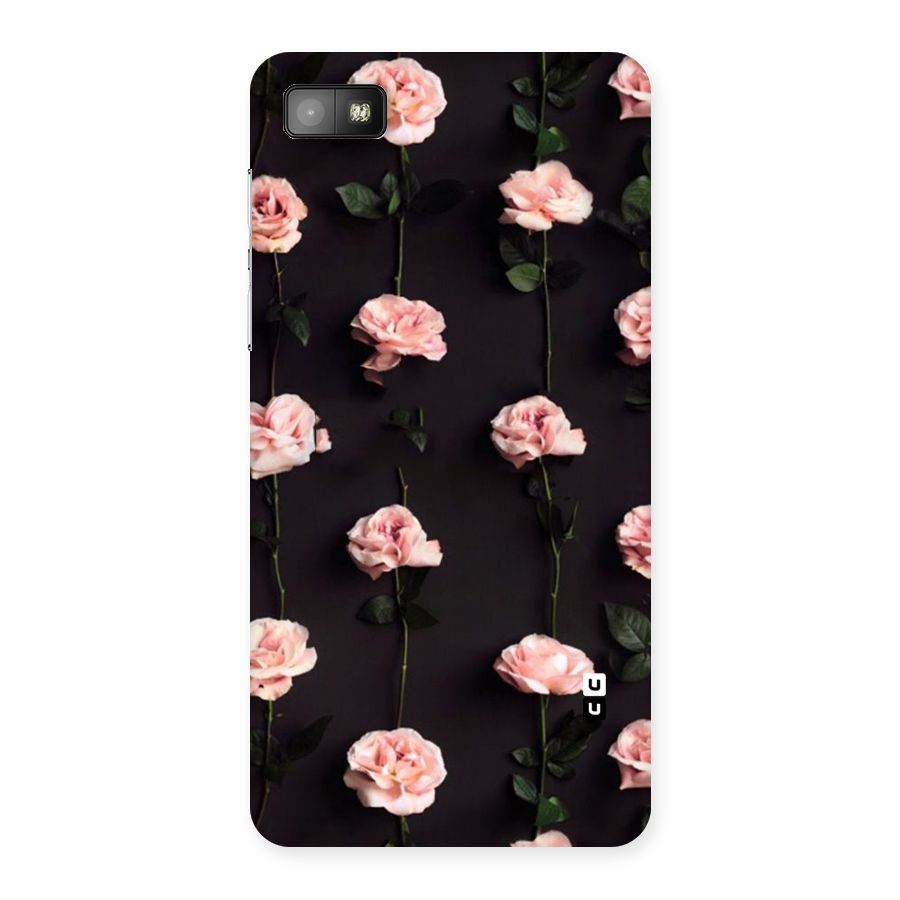 Pink Roses Back Case for Blackberry Z10