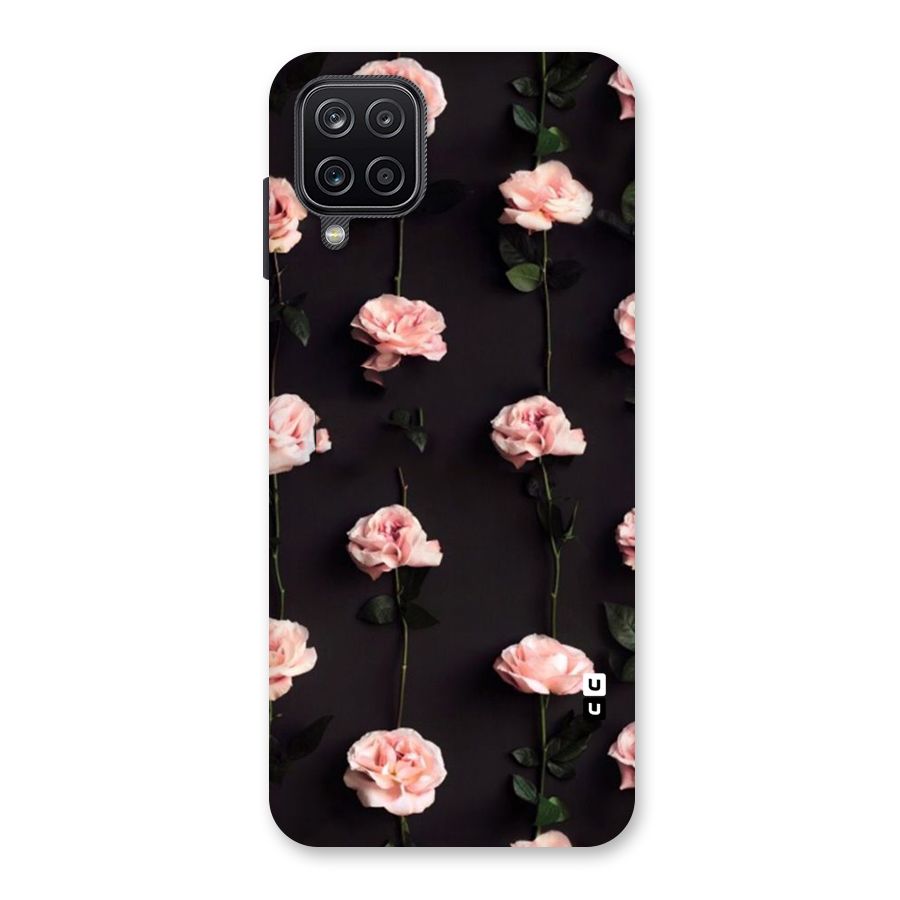 Pink Roses Back Case for Galaxy A12