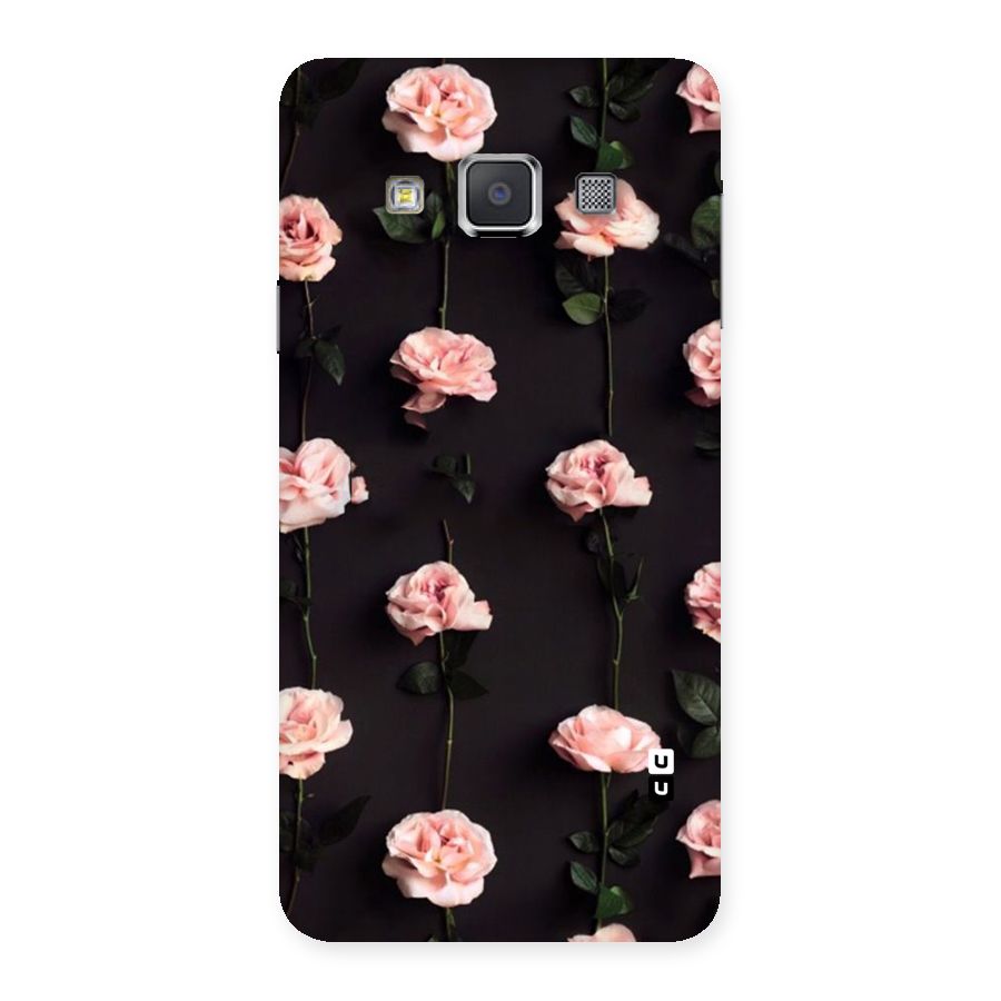 Pink Roses Back Case for Galaxy A3