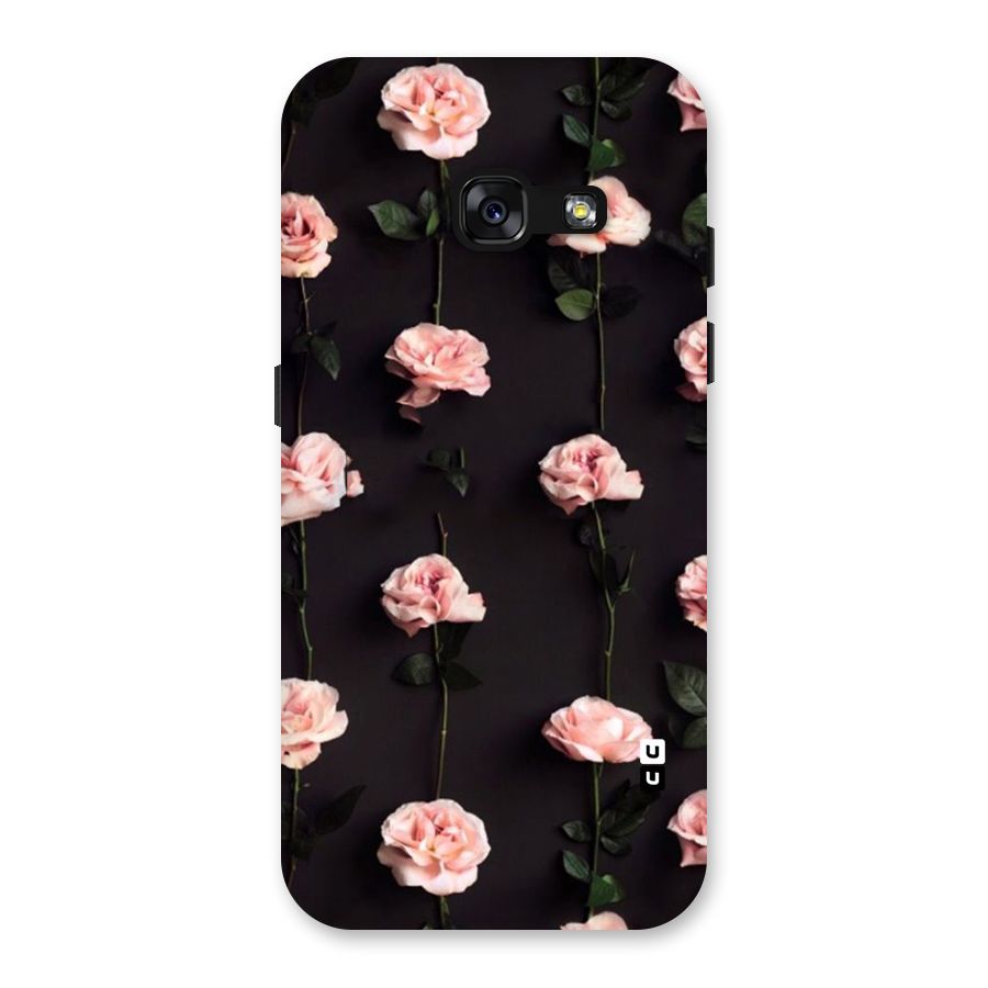 Pink Roses Back Case for Galaxy A3 (2017)
