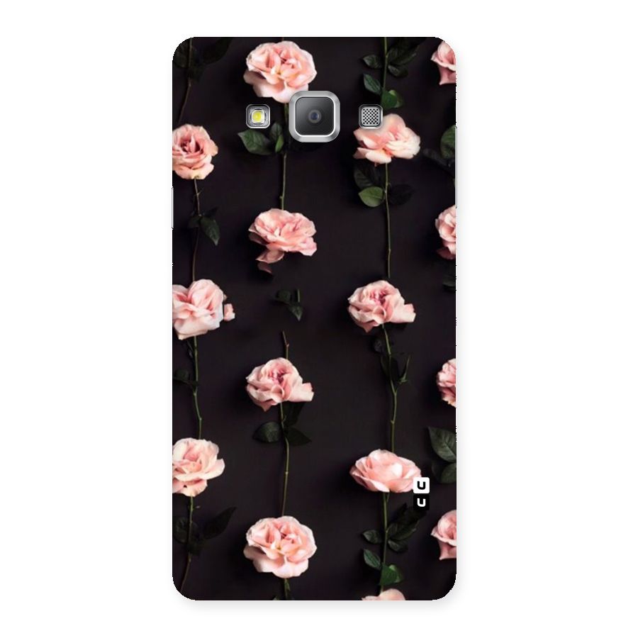 Pink Roses Back Case for Galaxy A7