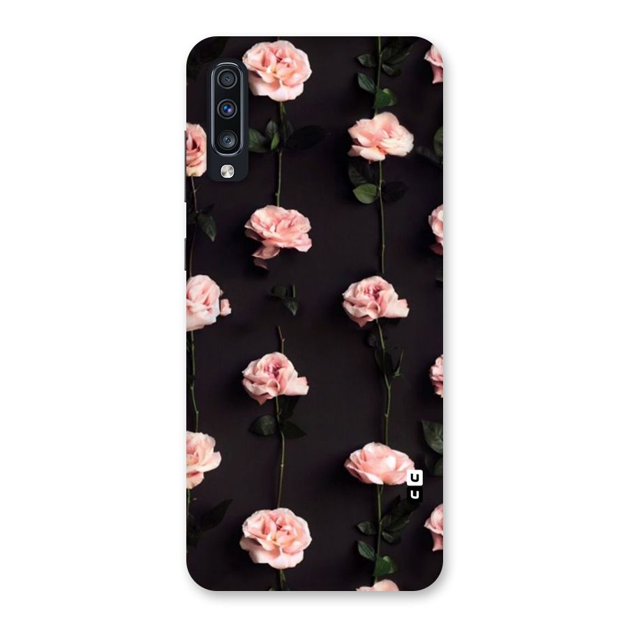 Pink Roses Back Case for Galaxy A70s