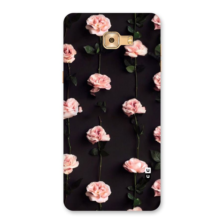 Pink Roses Back Case for Galaxy C9 Pro
