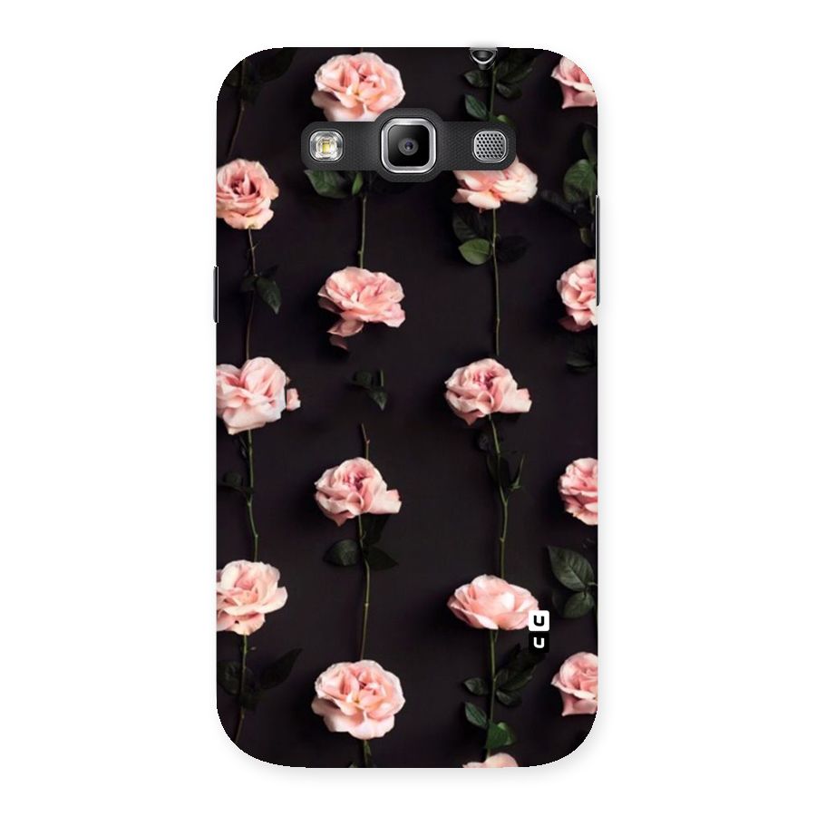 Pink Roses Back Case for Galaxy Grand Quattro
