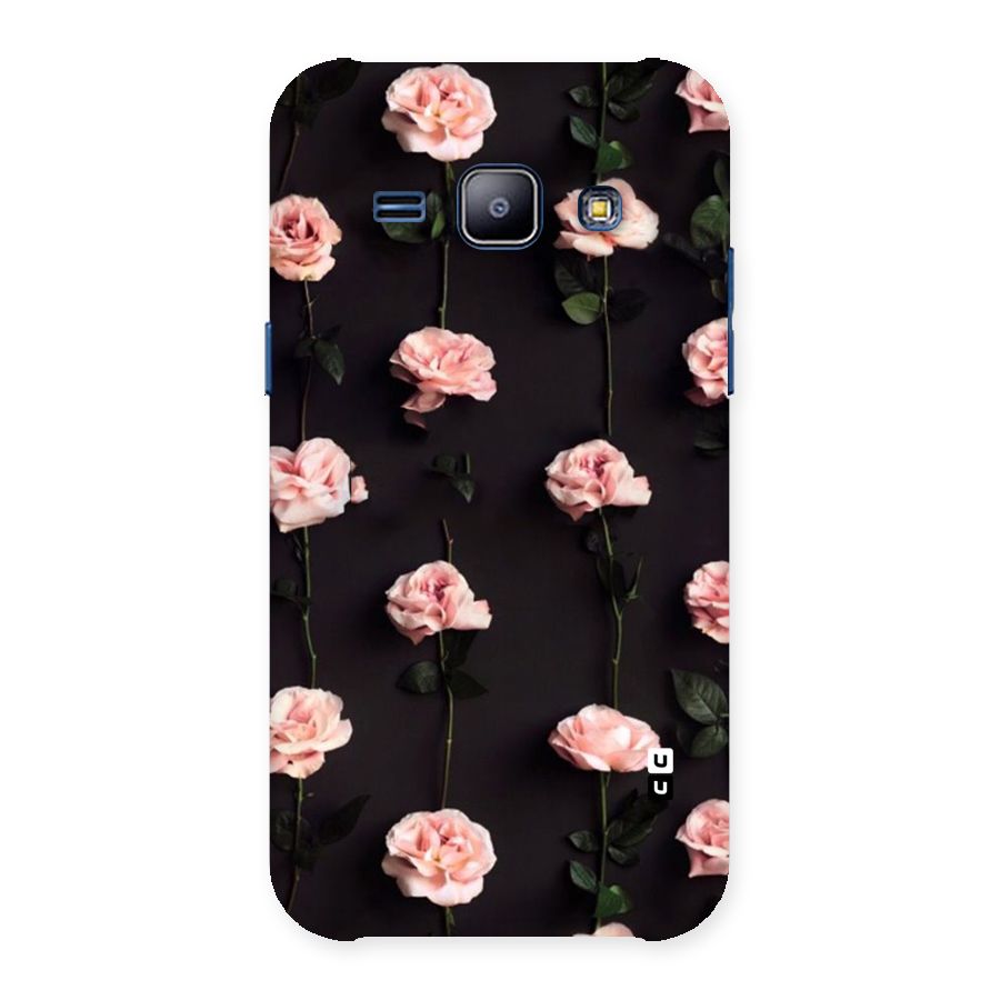 Pink Roses Back Case for Galaxy J1