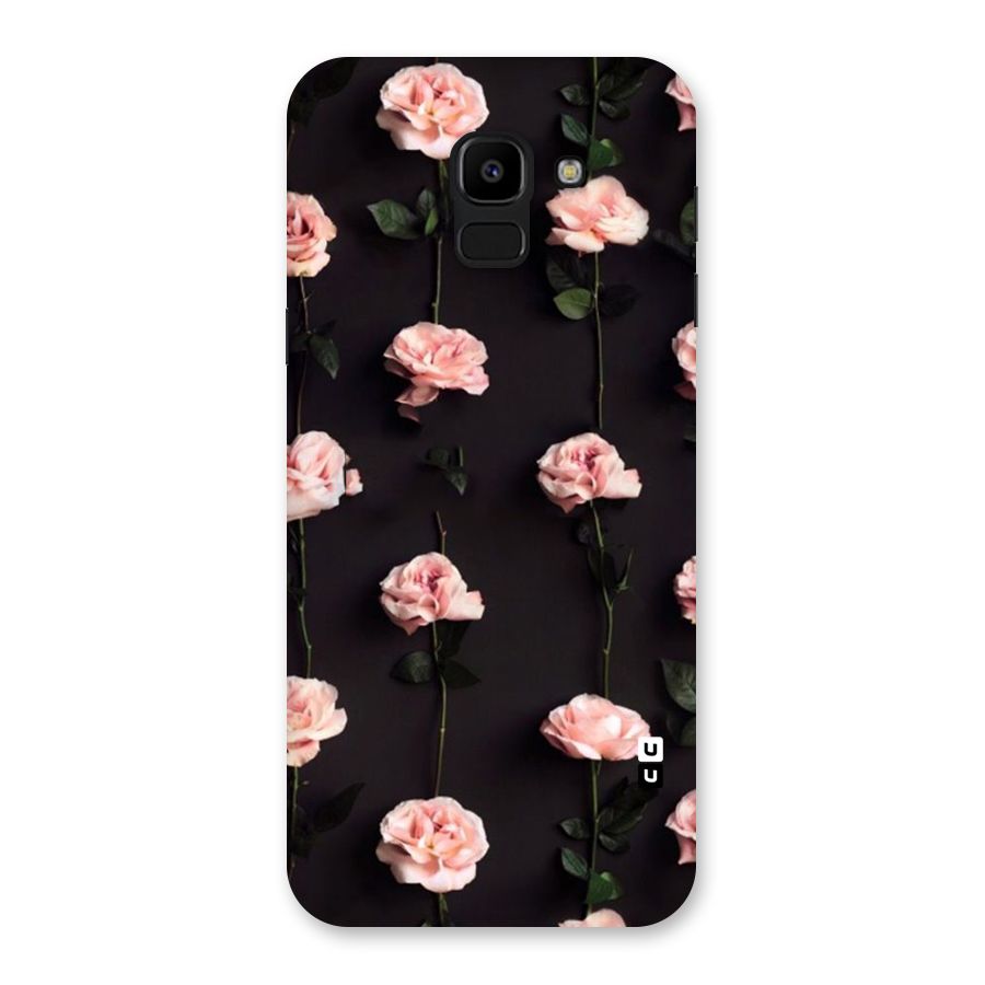 Pink Roses Back Case for Galaxy J6