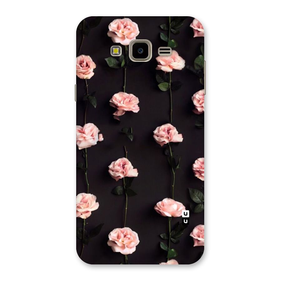 Pink Roses Back Case for Galaxy J7 Nxt