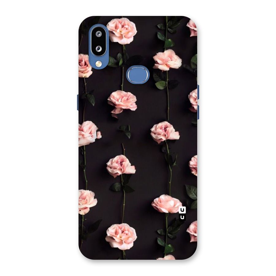 Pink Roses Back Case for Galaxy M01s