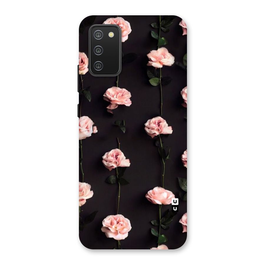 Pink Roses Back Case for Galaxy M02s
