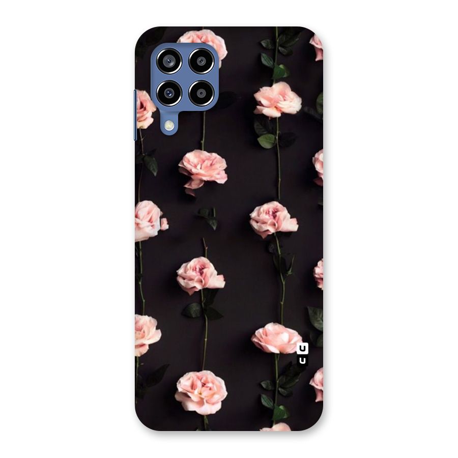 Pink Roses Back Case for Galaxy M53 5G