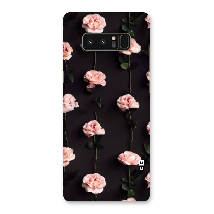 Pink Roses Back Case for Galaxy Note 8