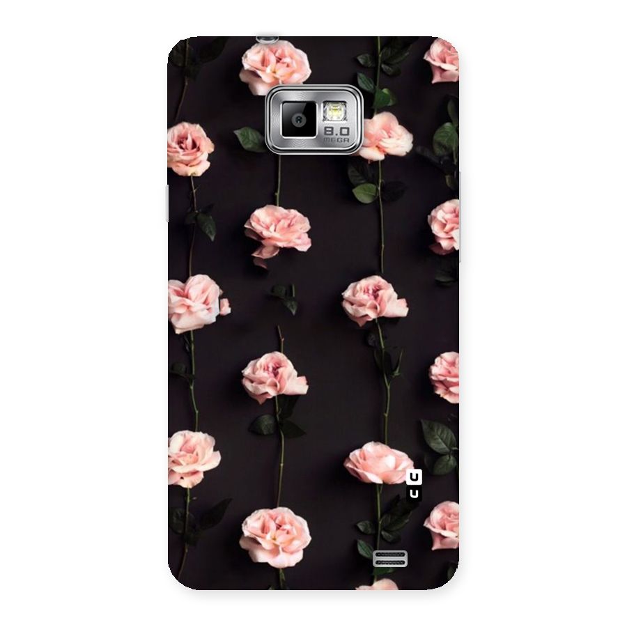 Pink Roses Back Case for Galaxy S2