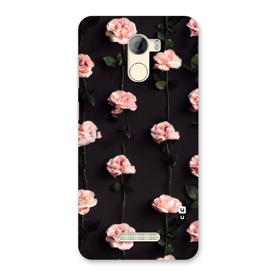 Pink Roses Back Case for Gionee A1 LIte