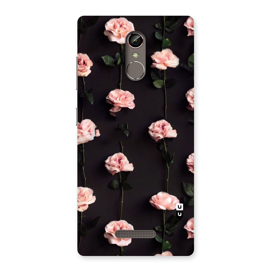 Pink Roses Back Case for Gionee S6s