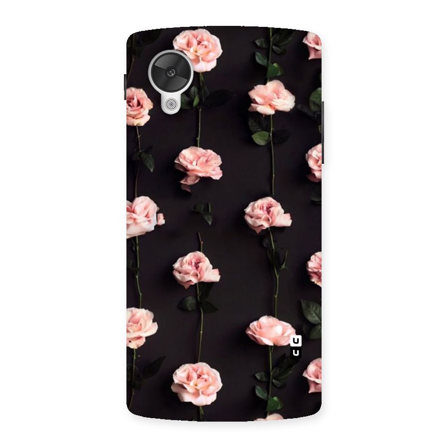 Pink Roses Back Case for Google Nexsus 5
