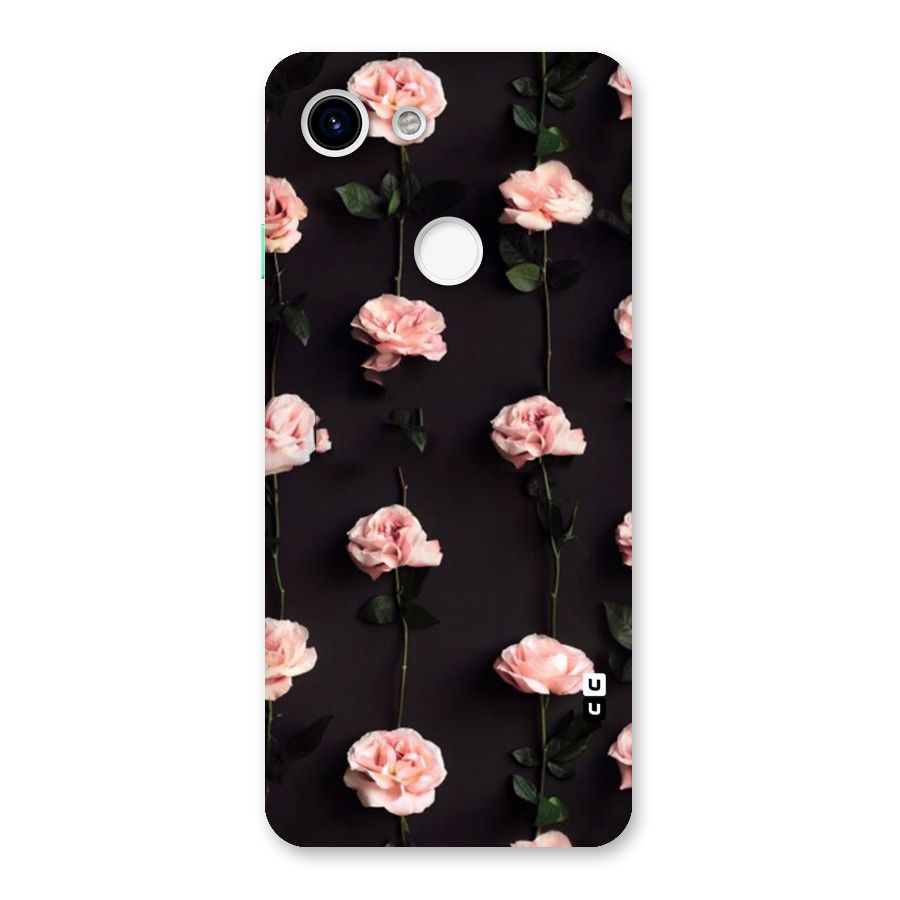 Pink Roses Back Case for Google Pixel 3