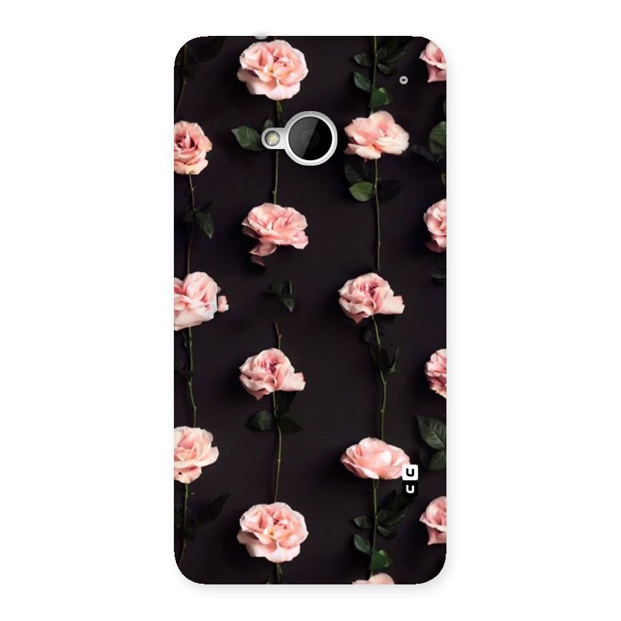 Pink Roses Back Case for HTC One M7