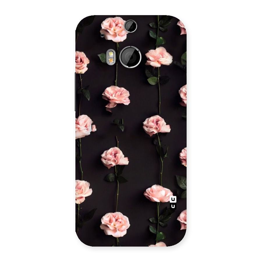 Pink Roses Back Case for HTC One M8