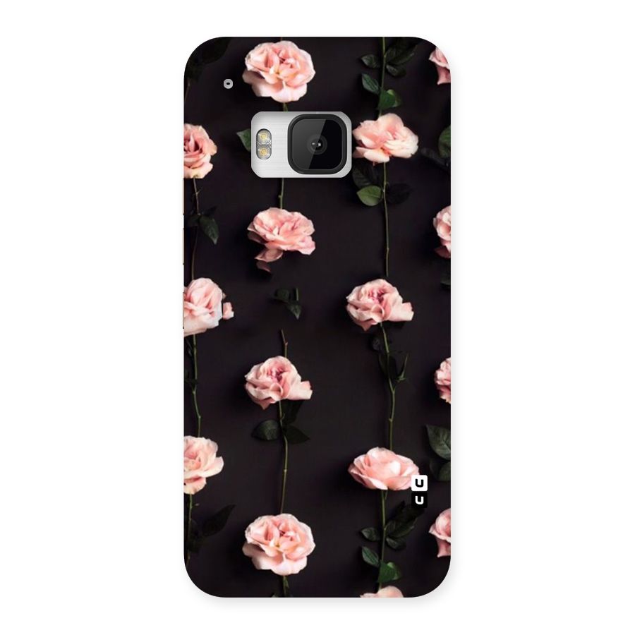Pink Roses Back Case for HTC One M9