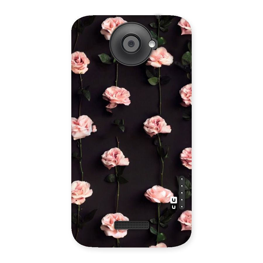 Pink Roses Back Case for HTC One X