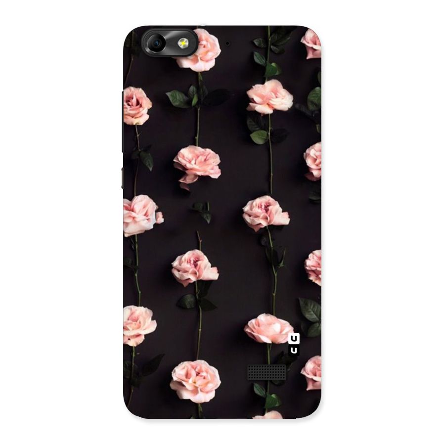 Pink Roses Back Case for Honor 4C