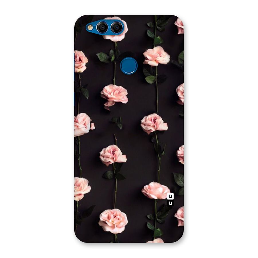 Pink Roses Back Case for Honor 7X
