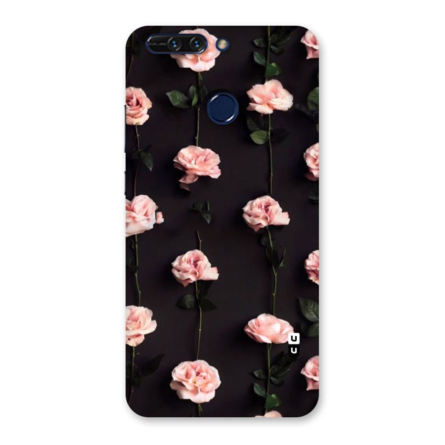 Pink Roses Back Case for Honor 8 Pro