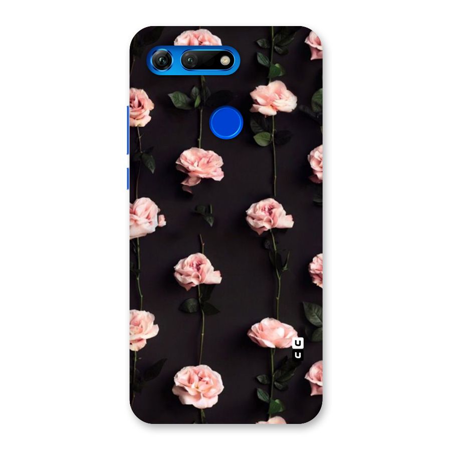 Pink Roses Back Case for Honor View 20