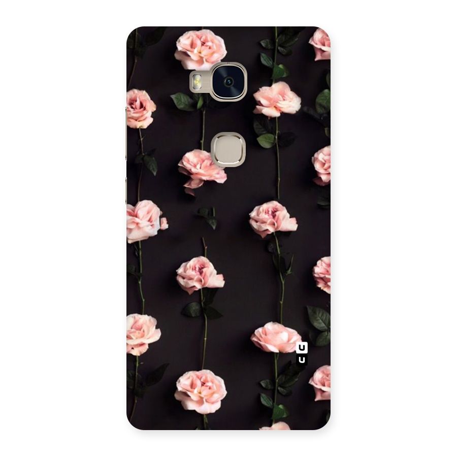 Pink Roses Back Case for Huawei Honor 5X