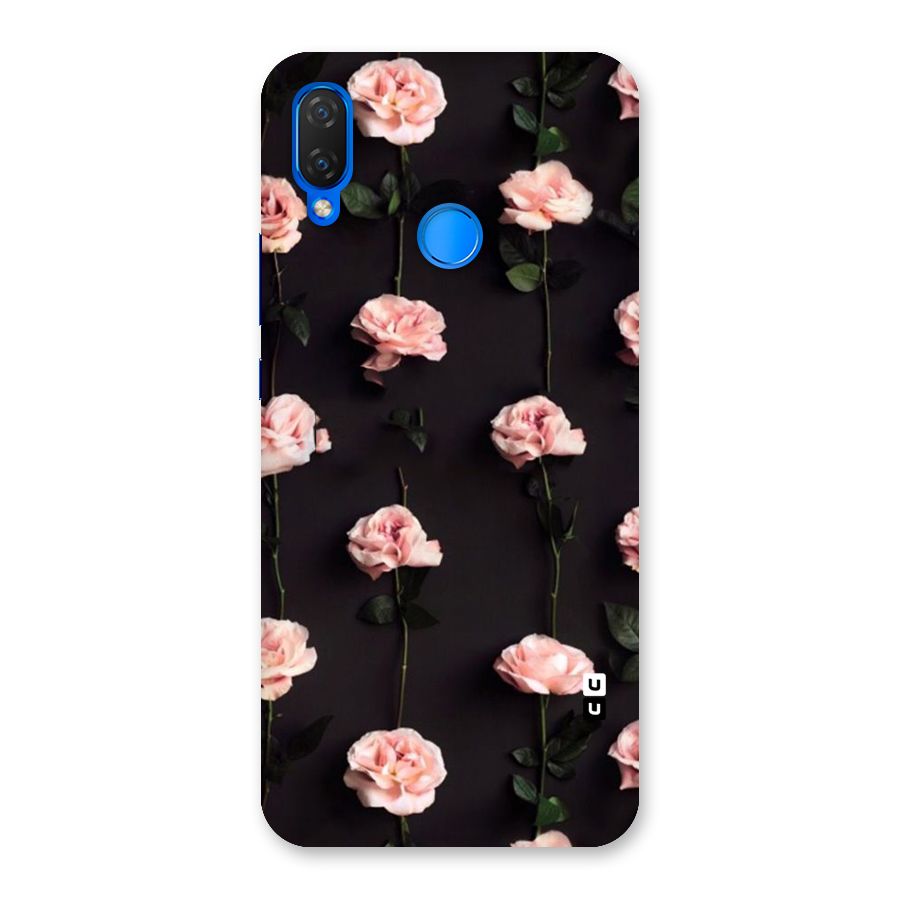 Pink Roses Back Case for Huawei P Smart+