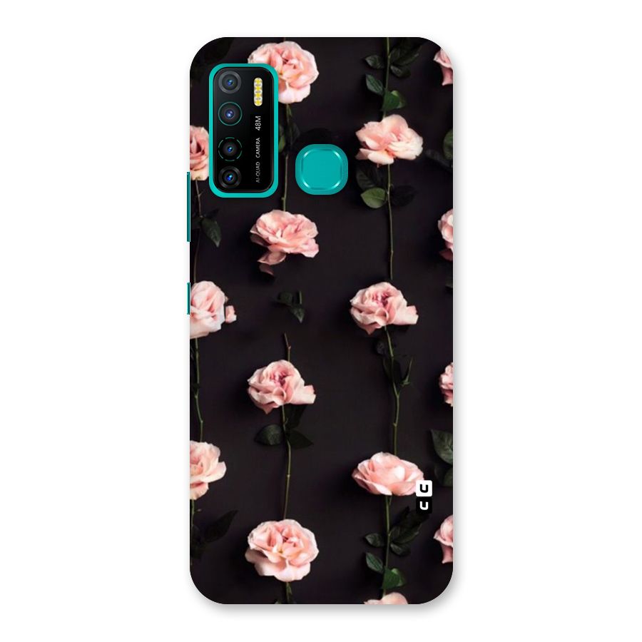 Pink Roses Back Case for Infinix Hot 9 Pro